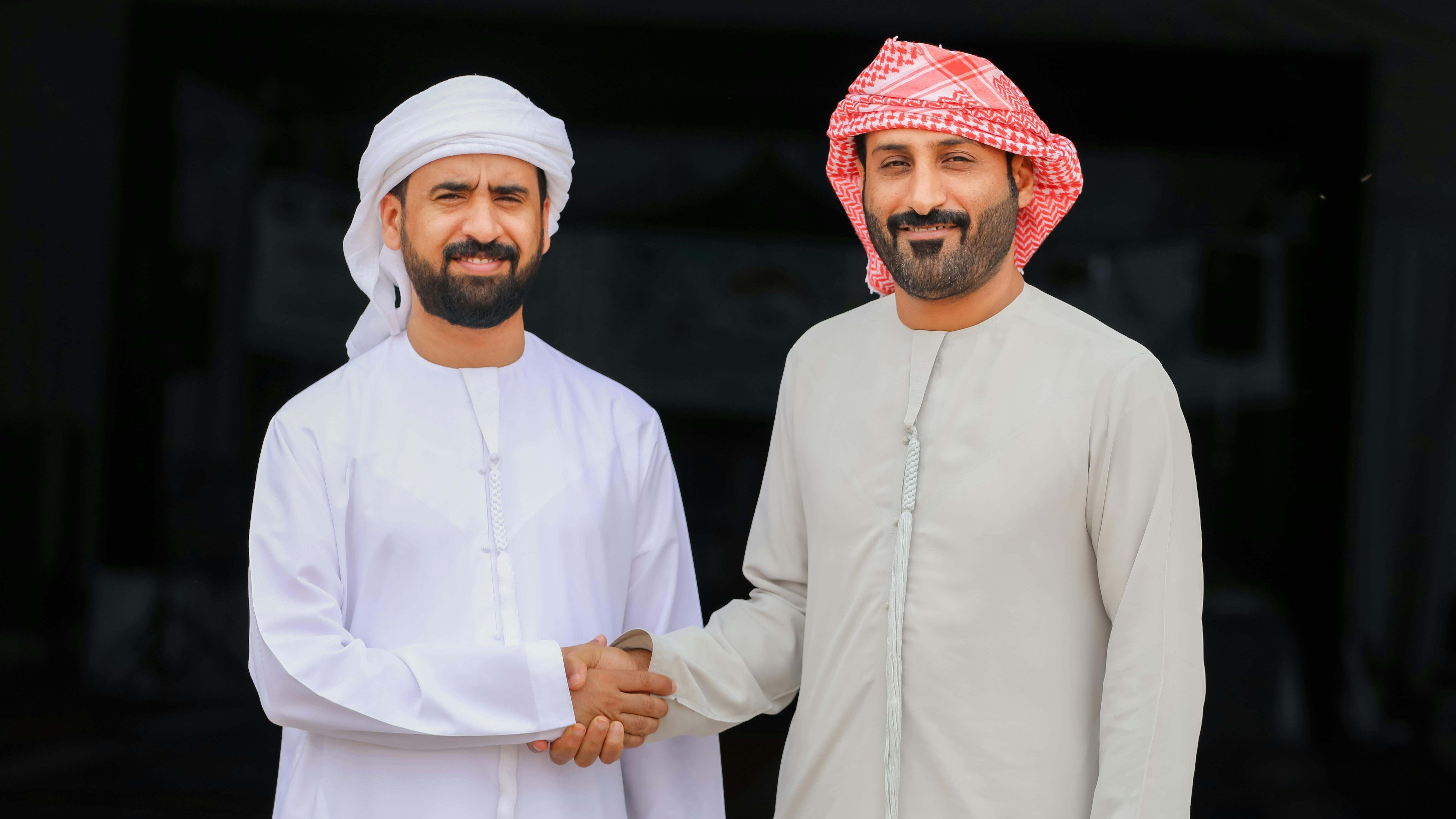Arabic outfits for men.