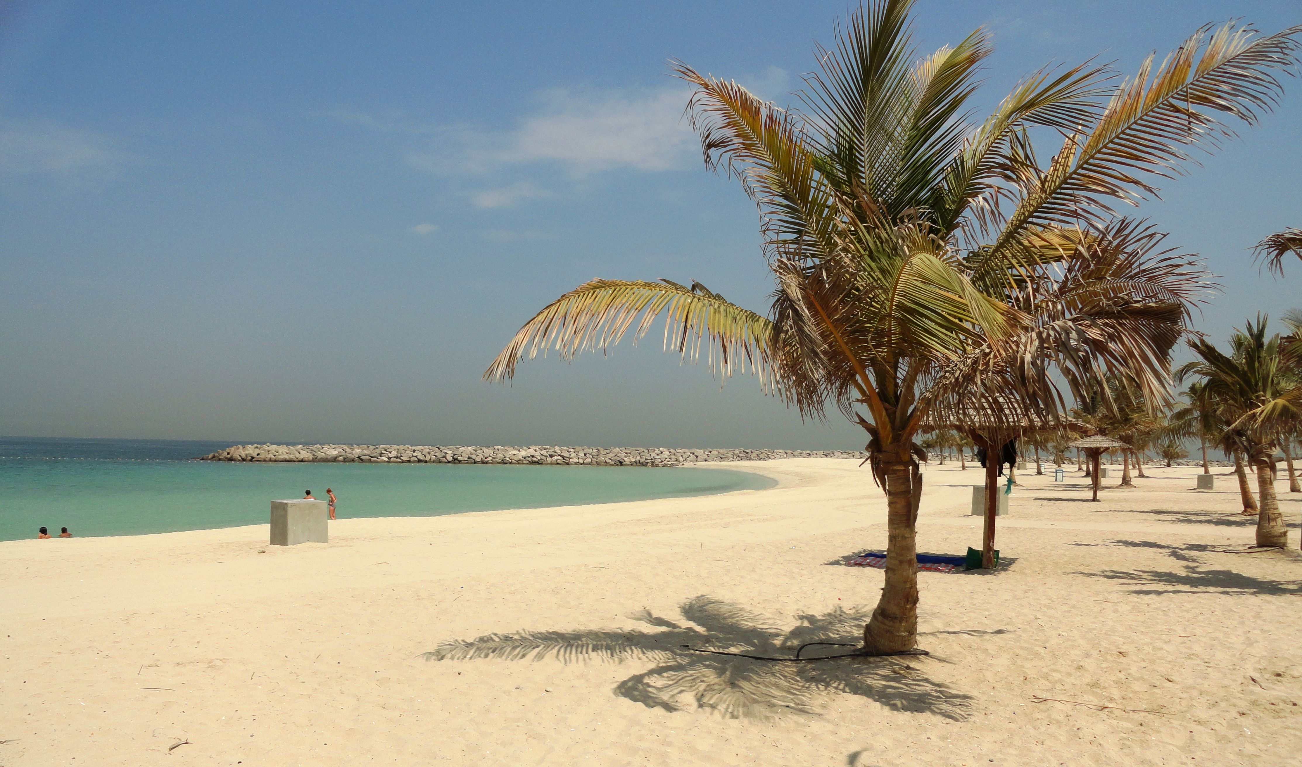 Al Mamzar Beach w Dubaju