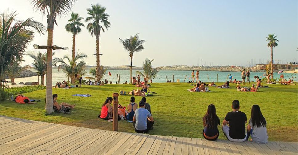 Al Mamzar Beach w Dubaju