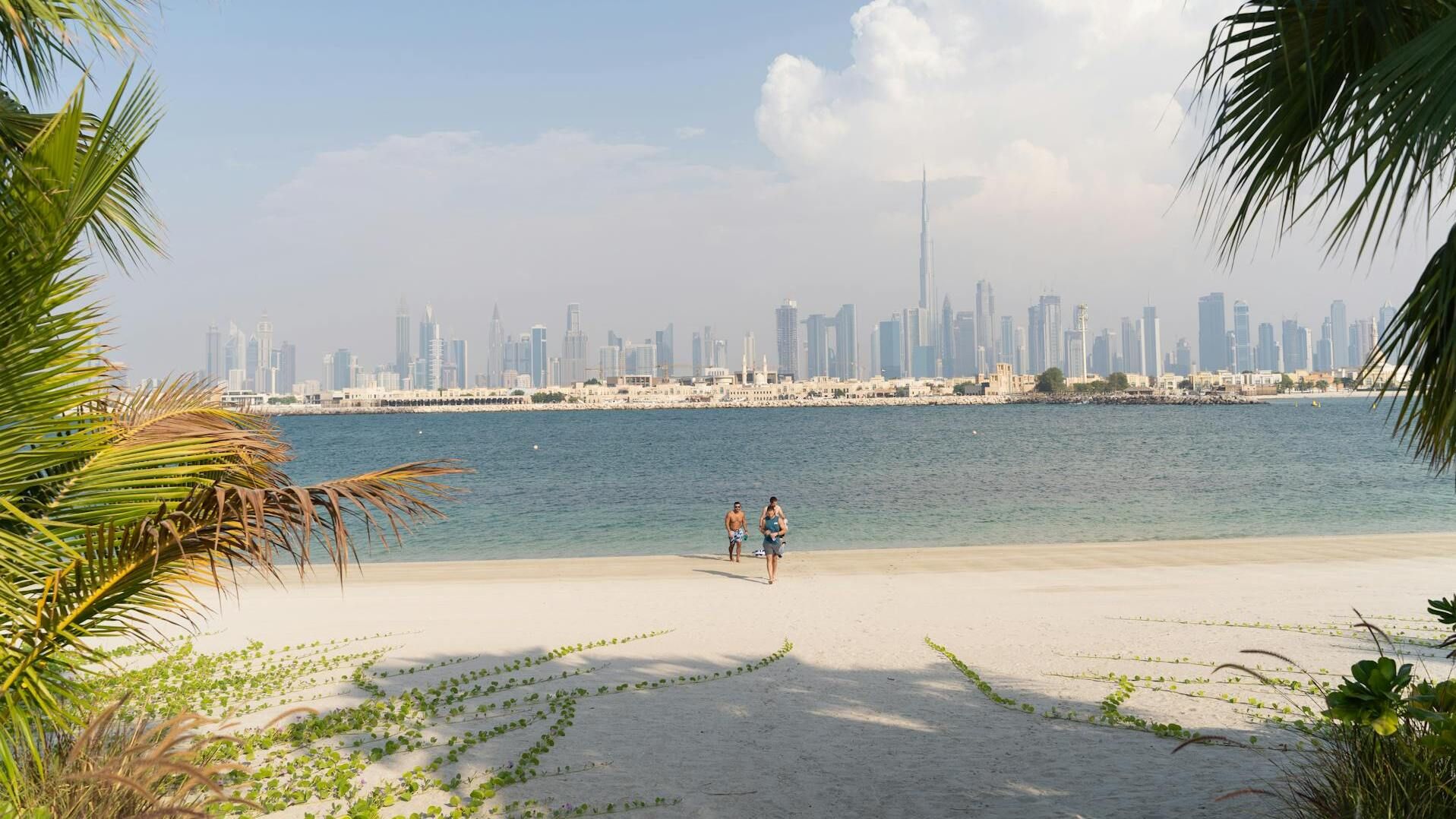 Water baths in Dubai.
