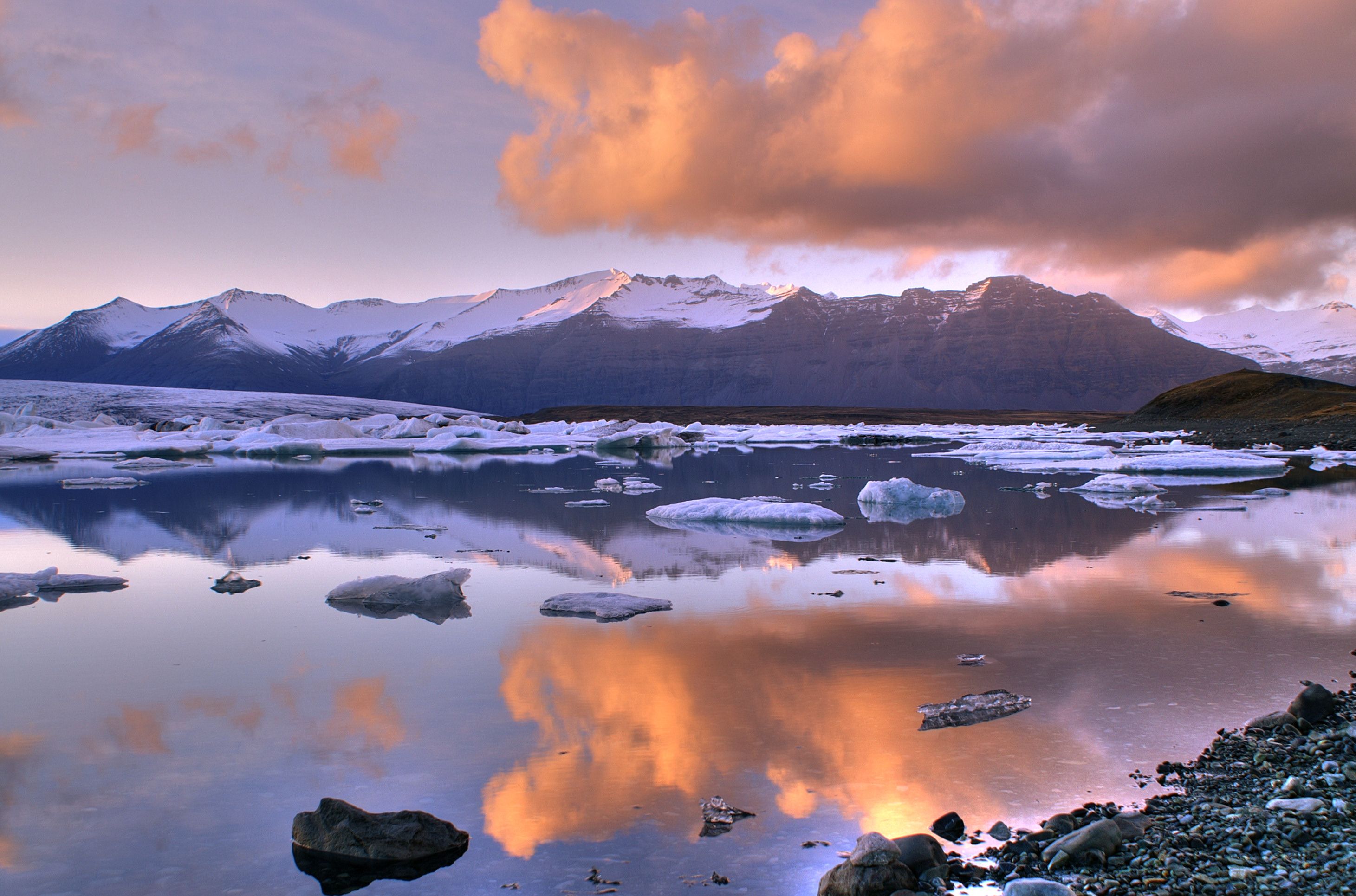 Laguna lodowcowa Jökulsárlón