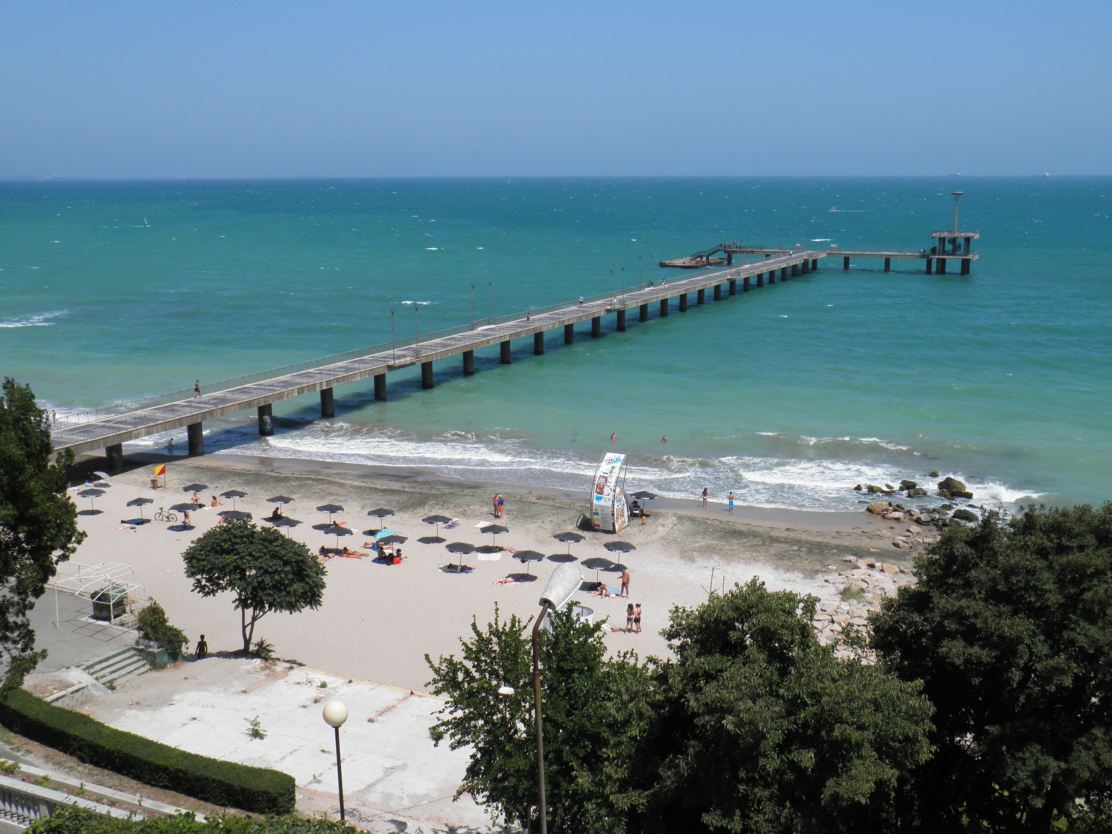 Molo w Burgas