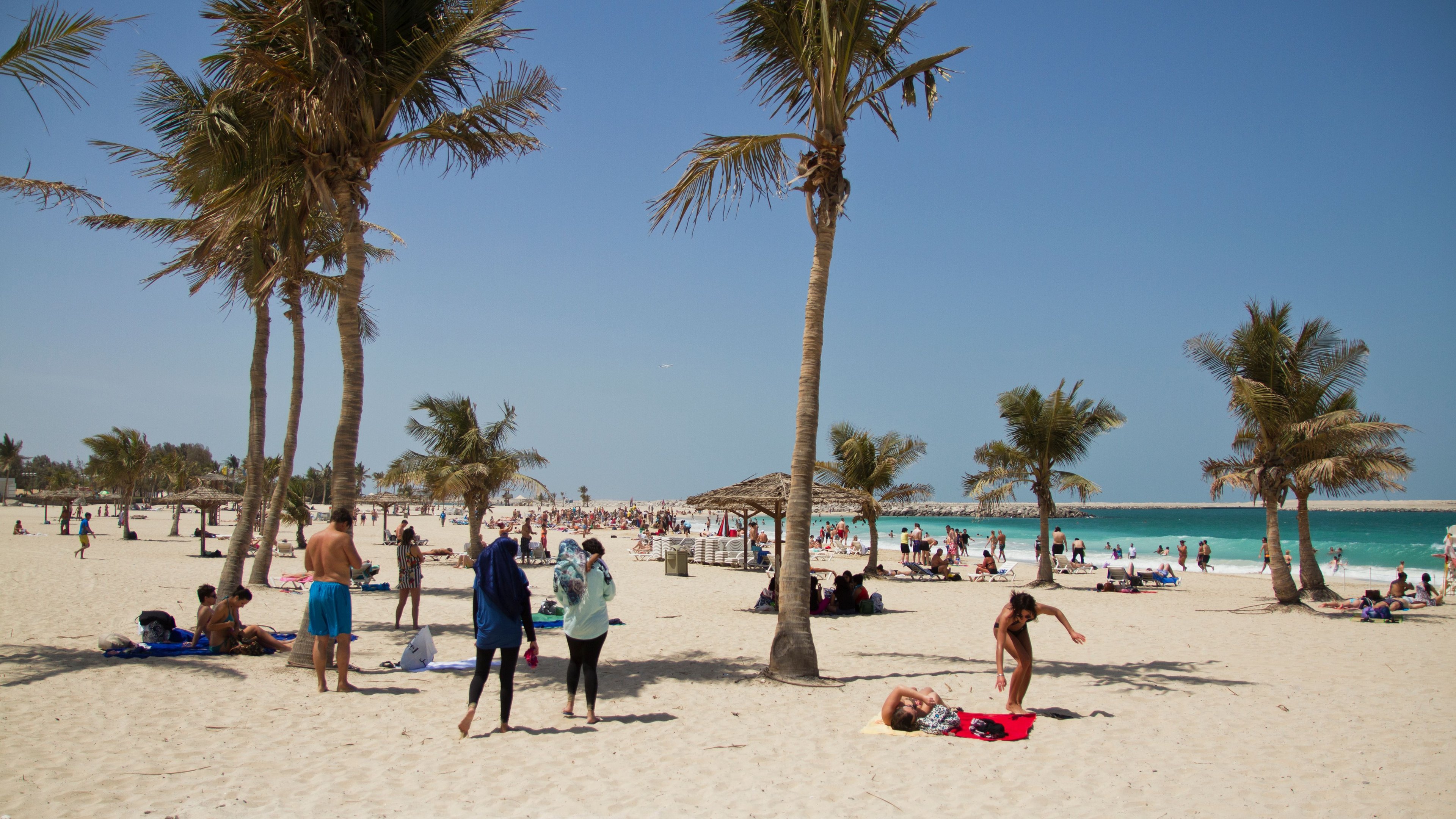 Al Mamzar Beach w Dubaju
