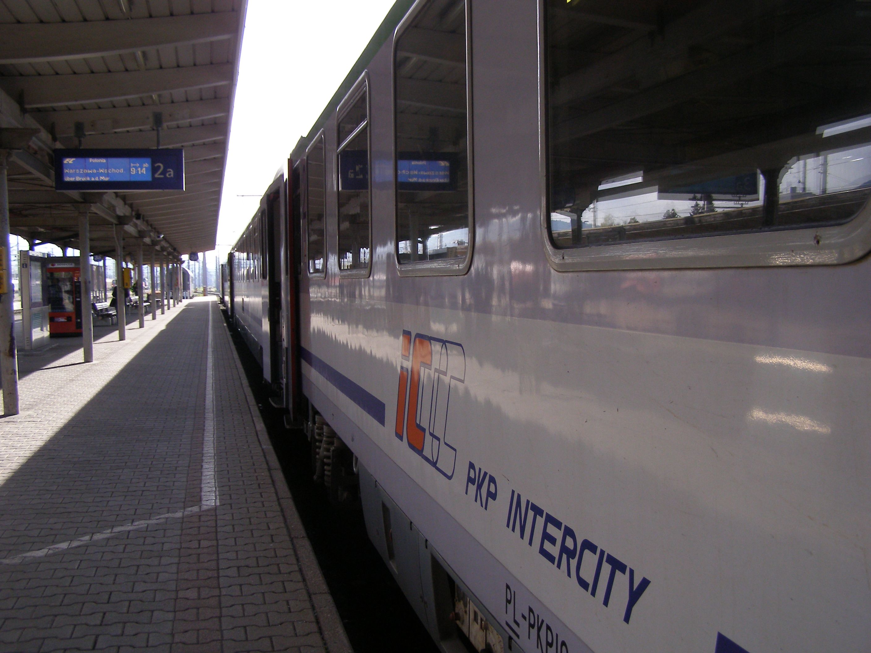 PKP Intercity trasy międzynarodowe