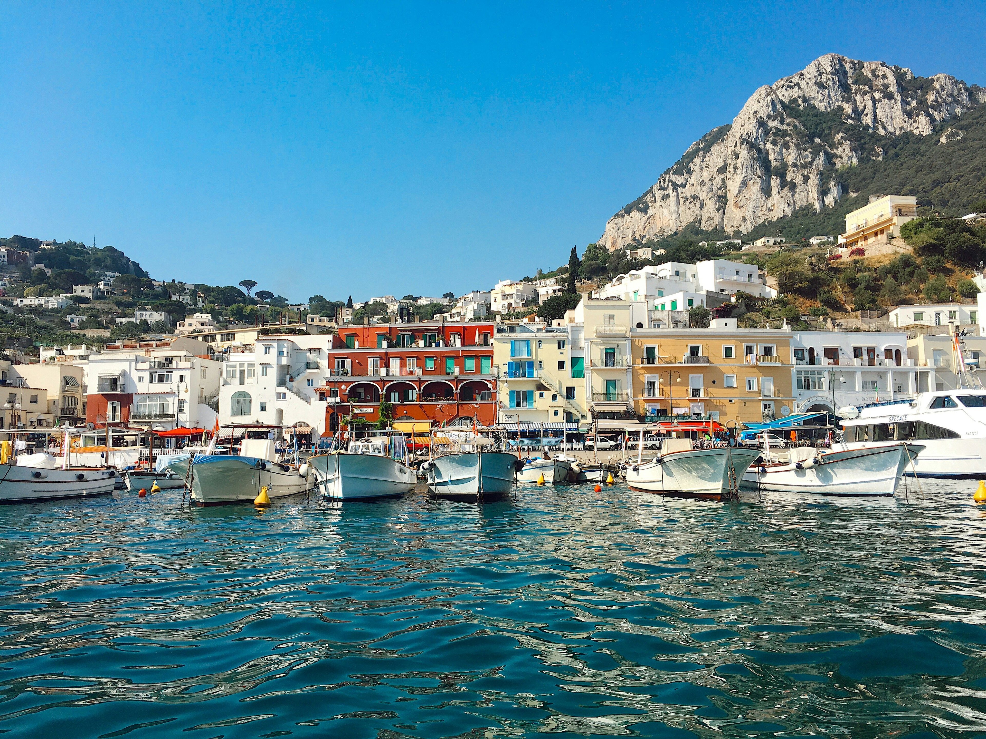 The island of Capri is introducing fines for persistent harassment of tourists