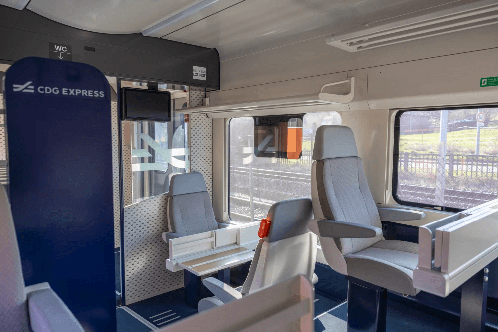CDG Express od środka
