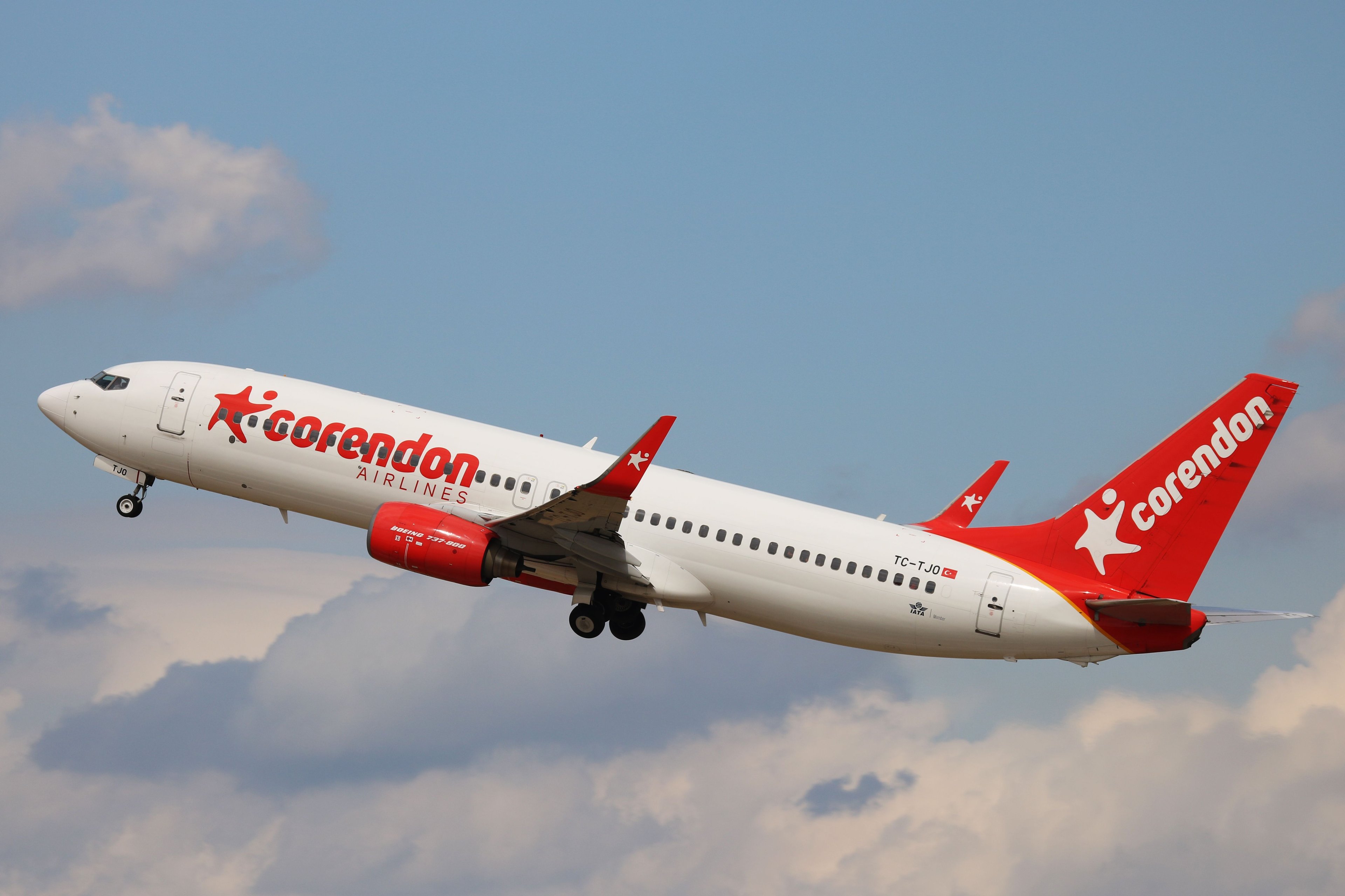 Samolot linii lotniczych Cordeon Airlines
