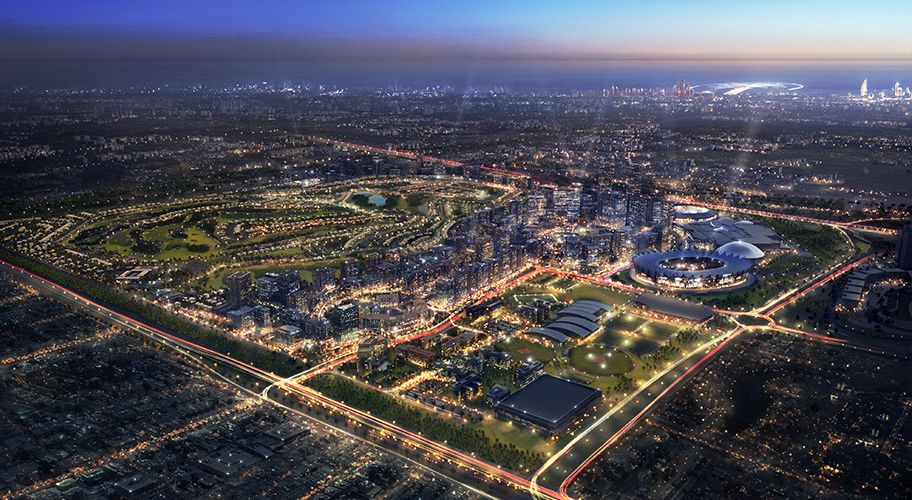 Dzielnica Dubai Sports City w Dubaju