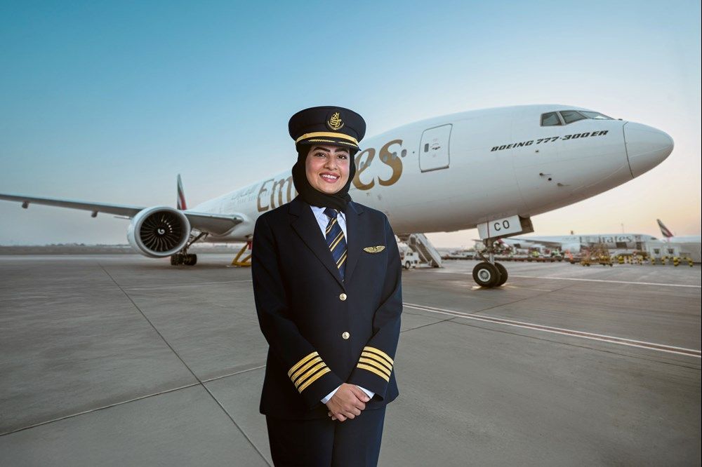 Pani Kapitanka w liniach lotniczych Emirates