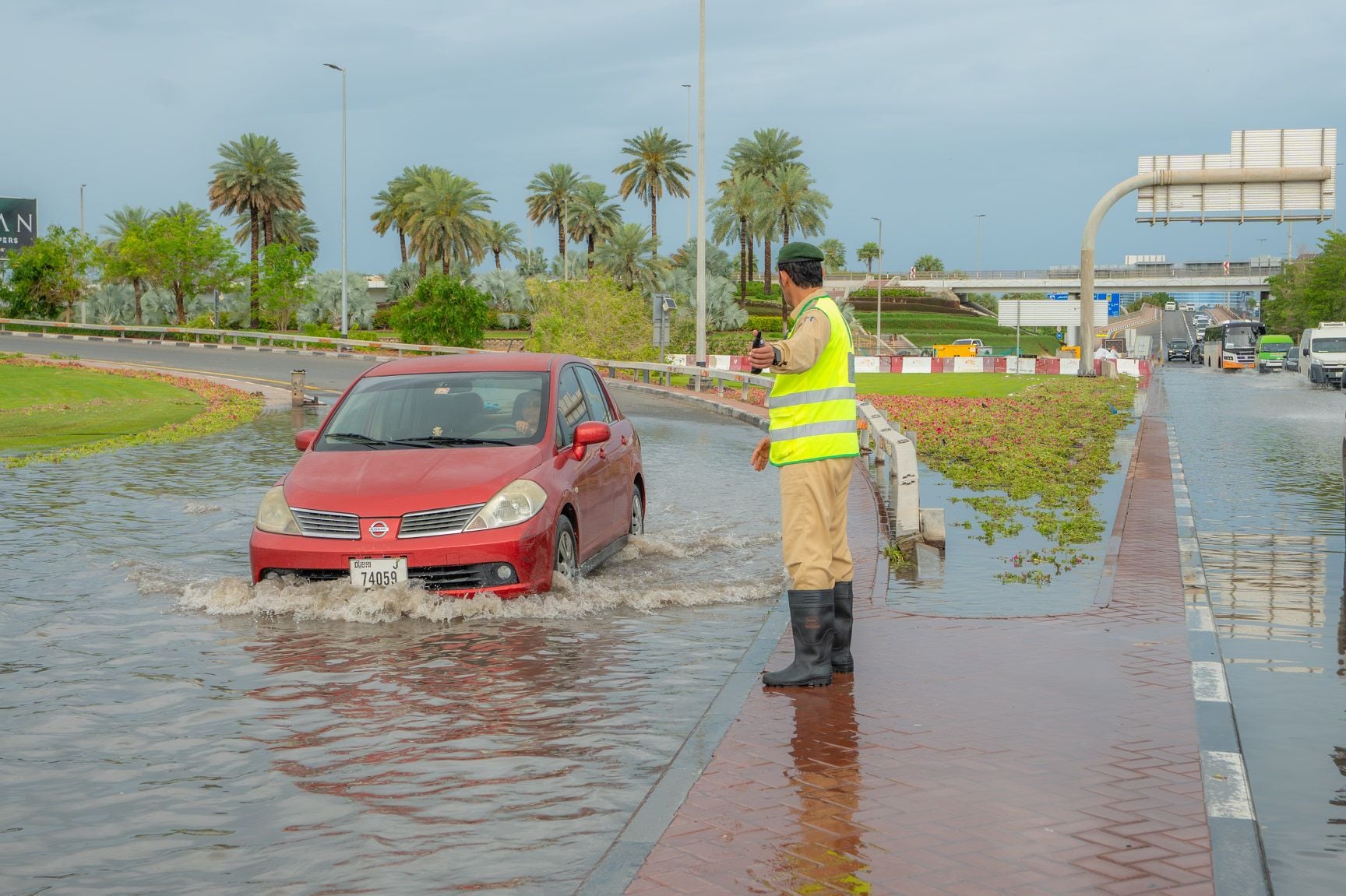Dubai Police responded to approximately 50,000 calls in less than 10 seconds during a violent storm