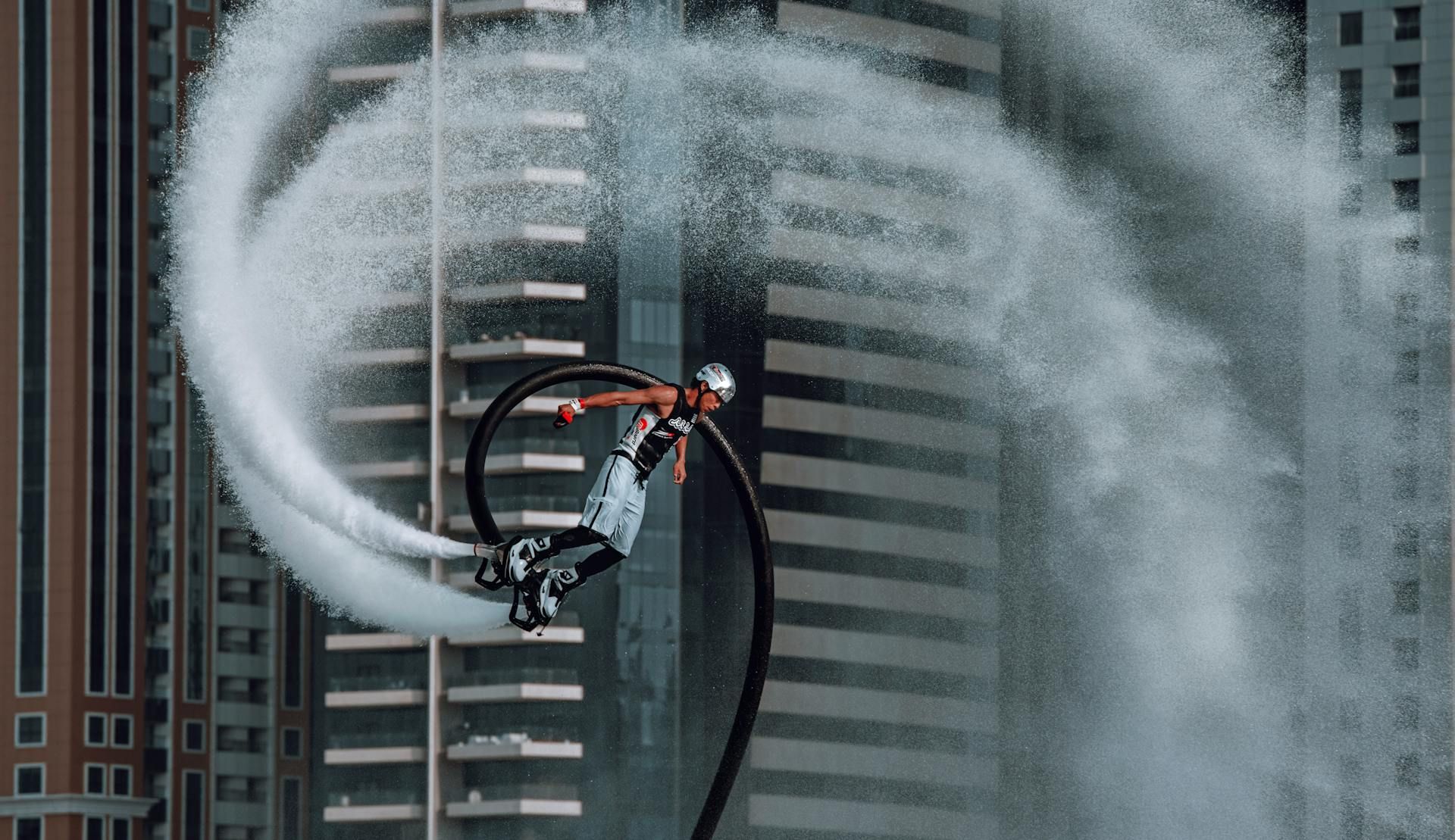 Flyboard - Dubai Marina.