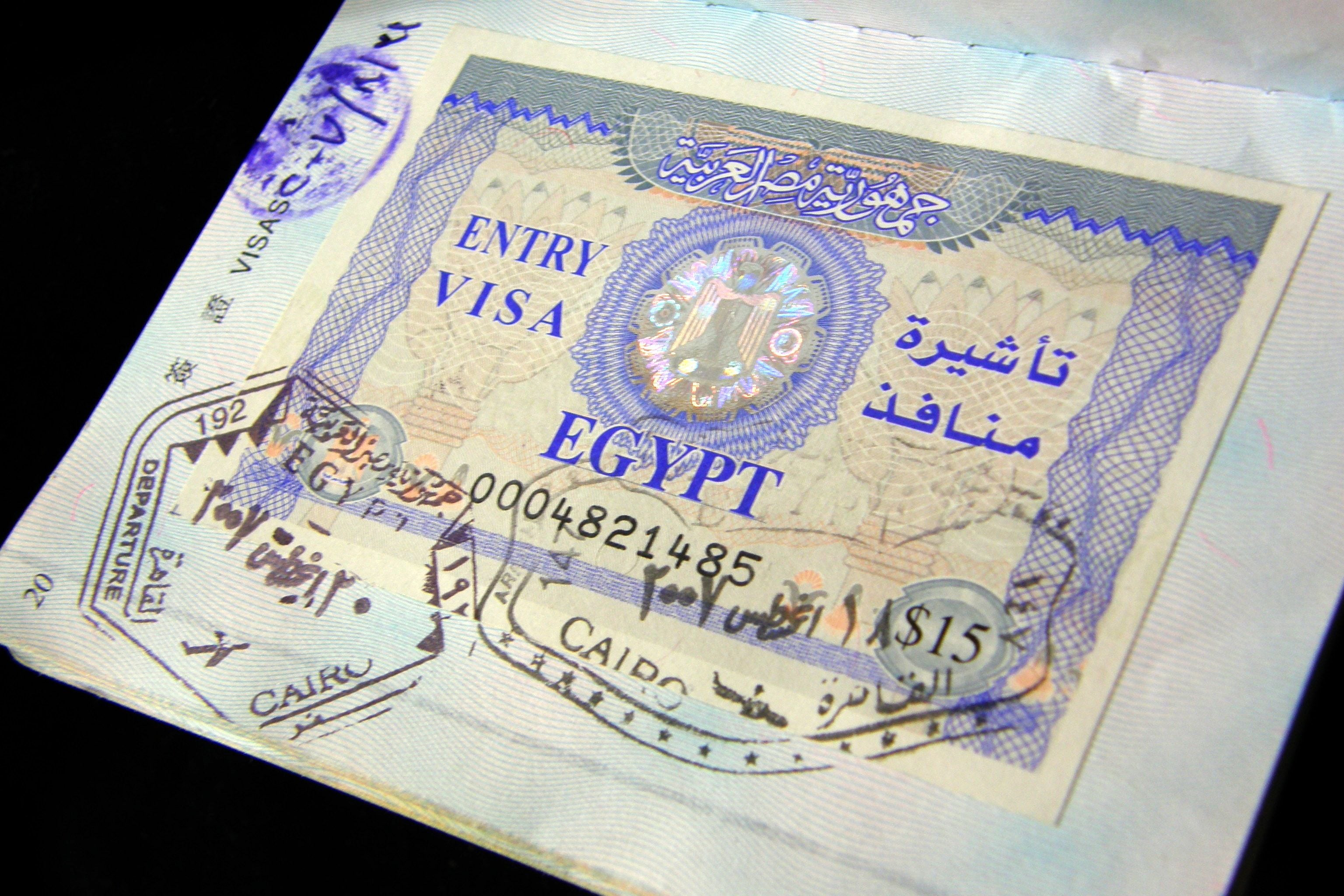Visa to Egypt