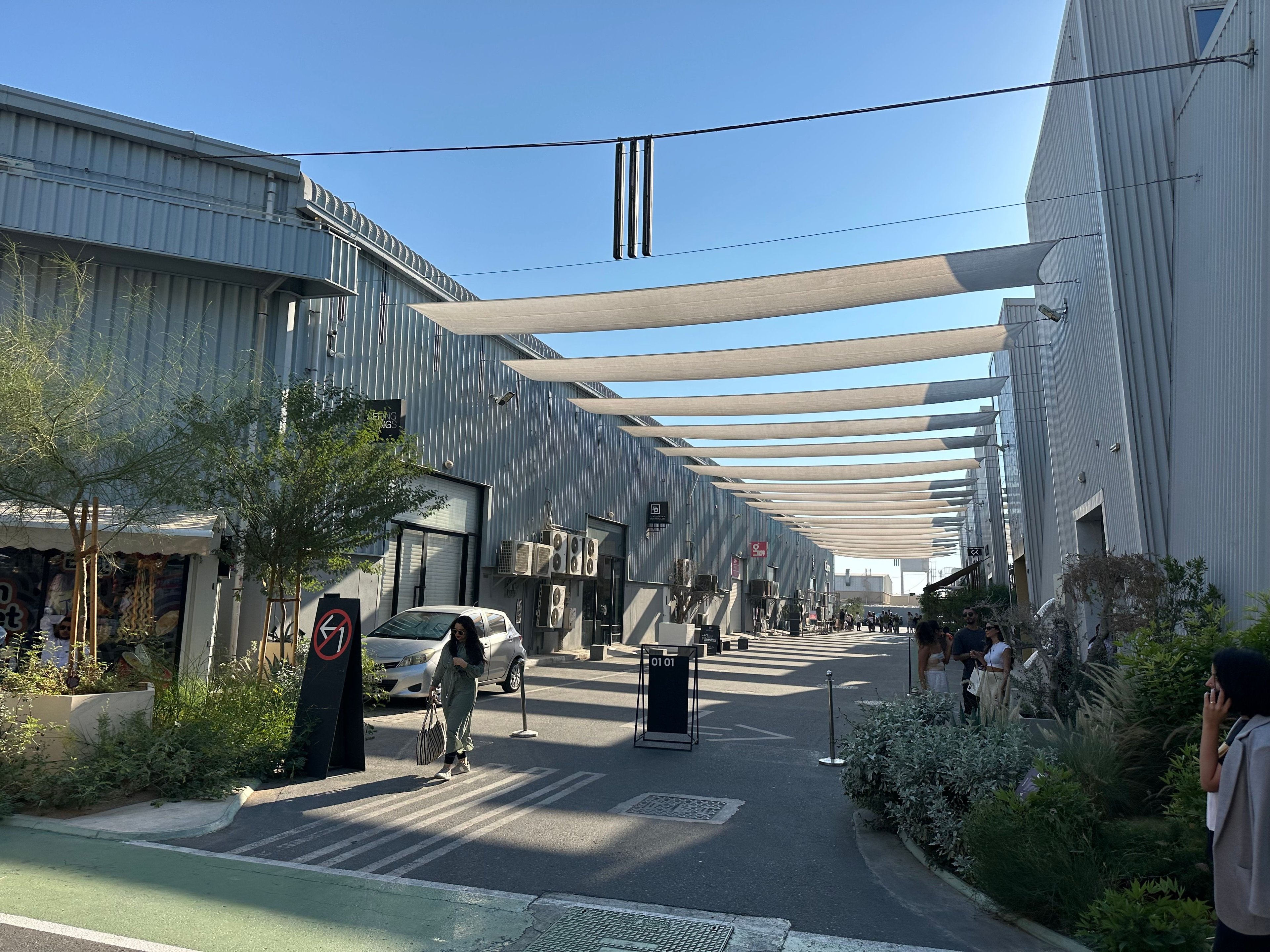 The Al Quoz district in Dubai