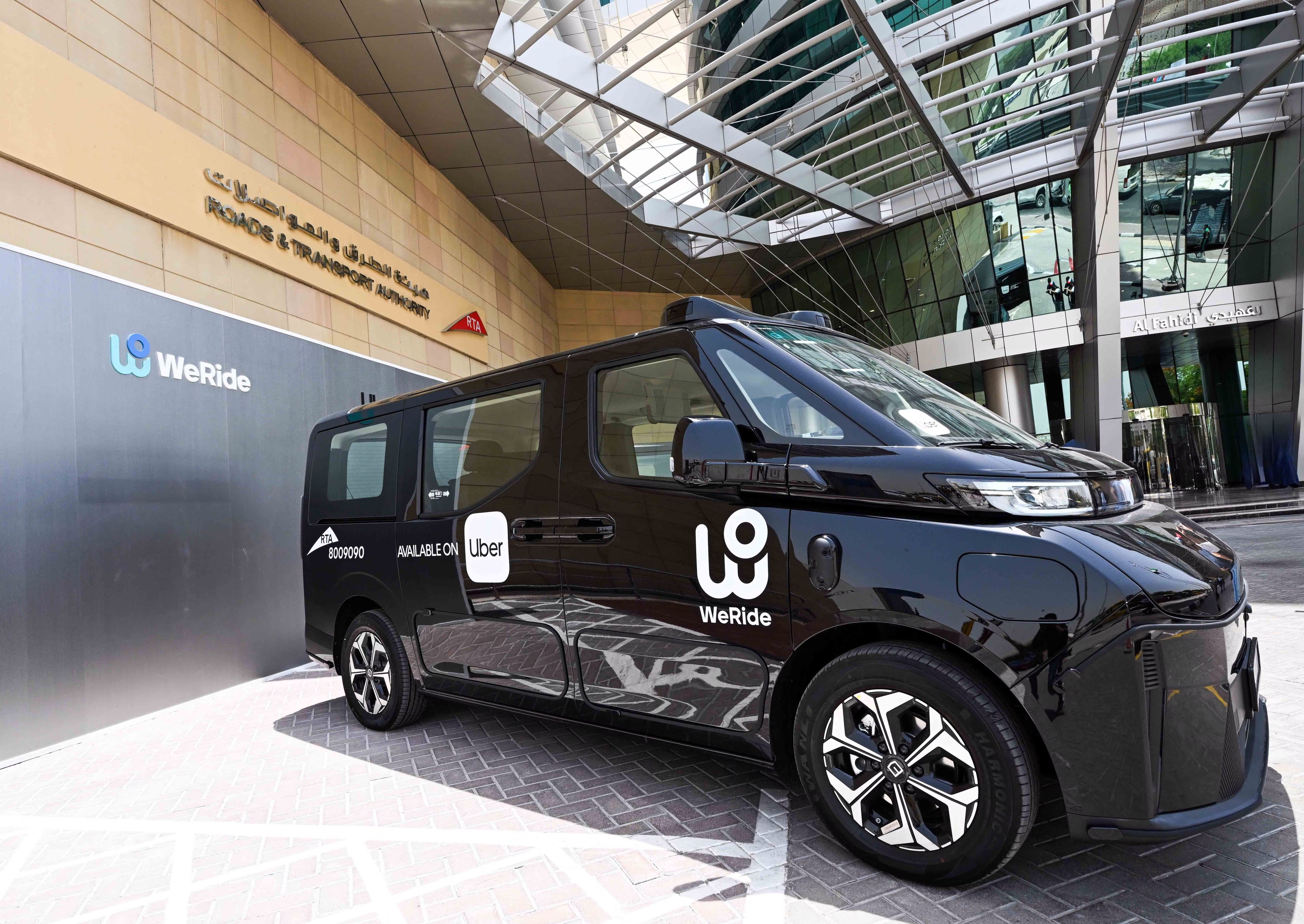 In Dubai, you can now order driverless autonomous taxis using an app