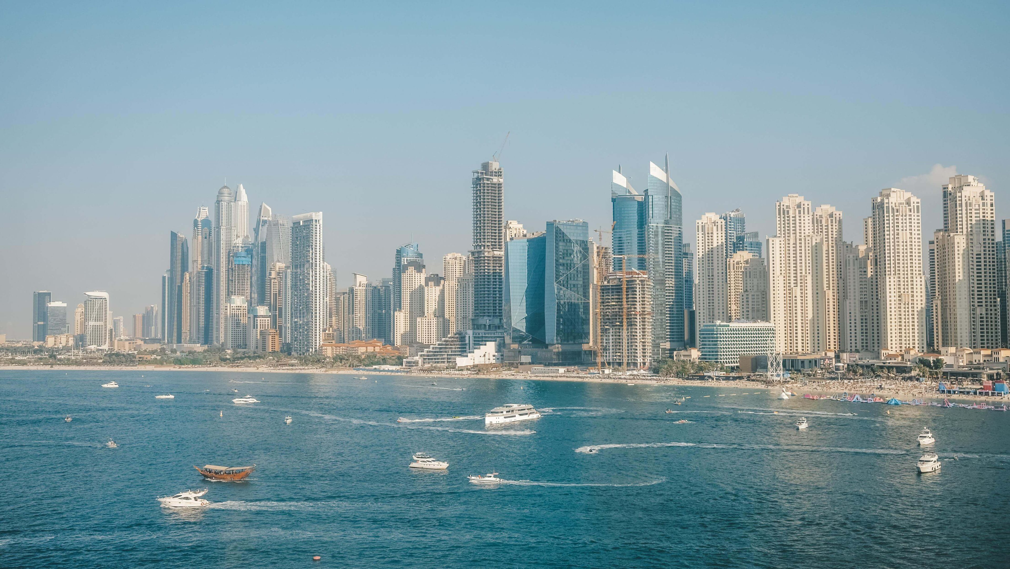 JBR promenada de pe plaja