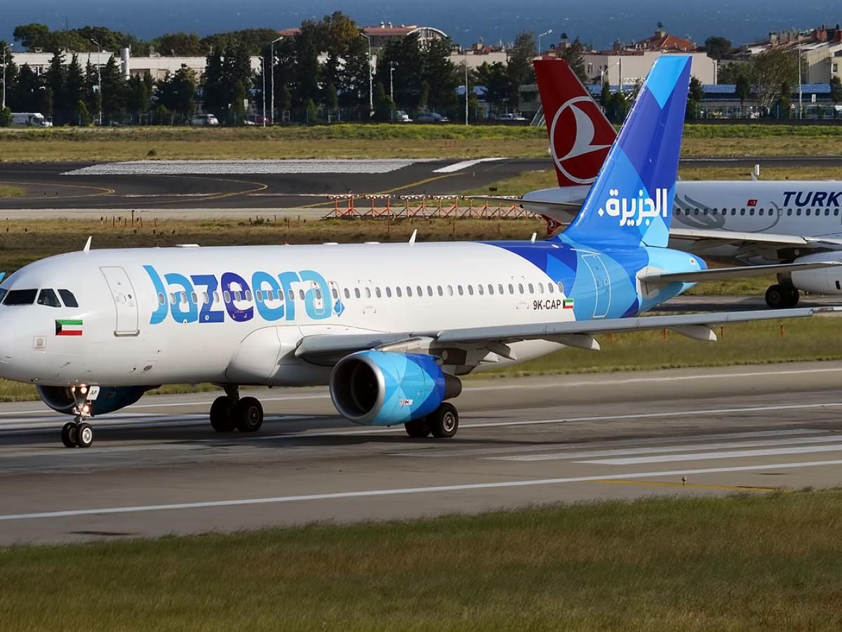 Samolot linii lotniczej Jazeera Airways