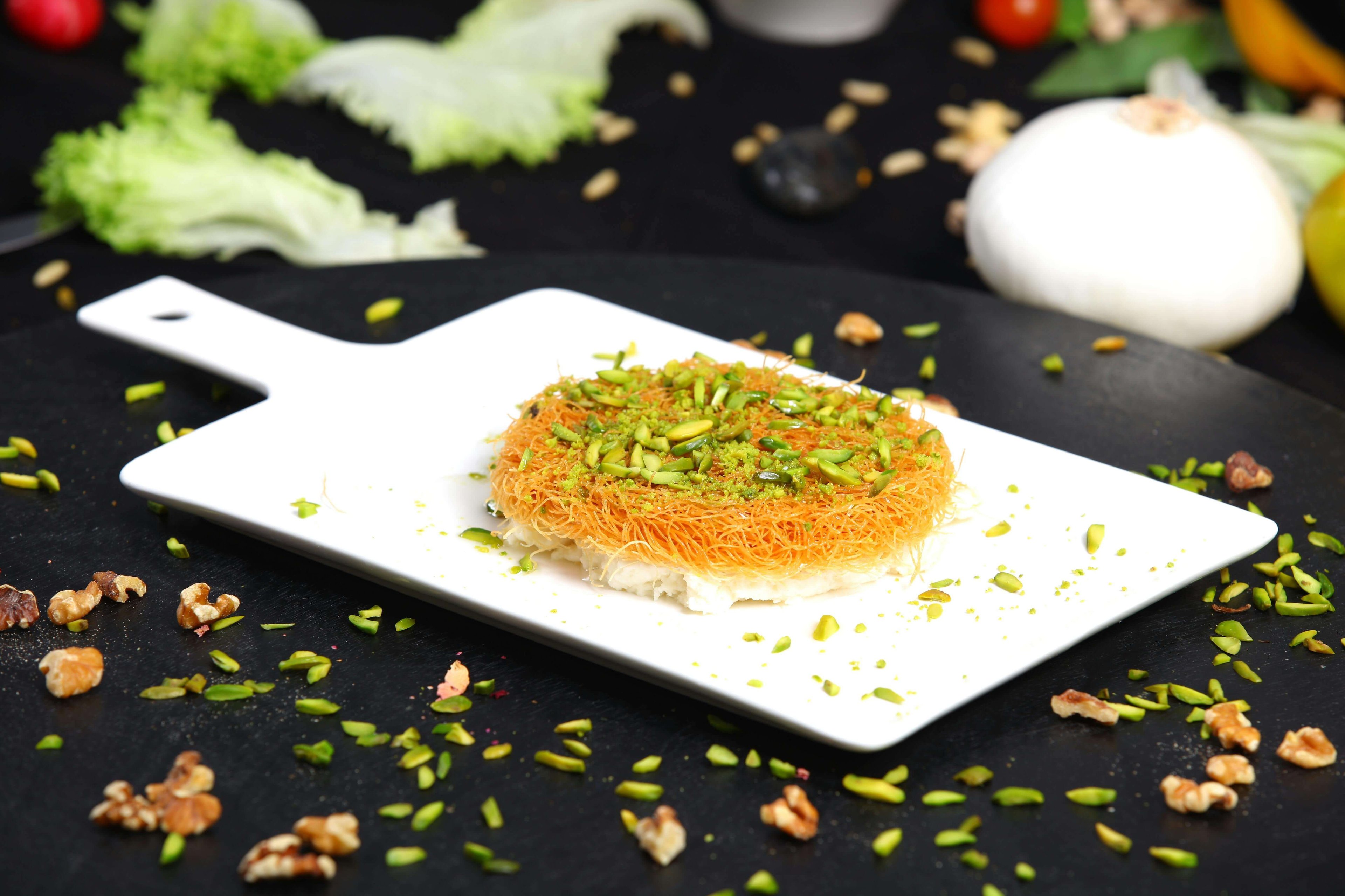 Kunafa faimosul desert din Dubai