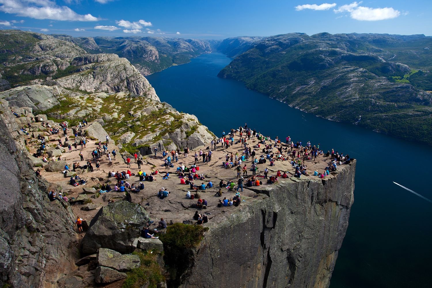 Lysefjord nieopodal Stavanger