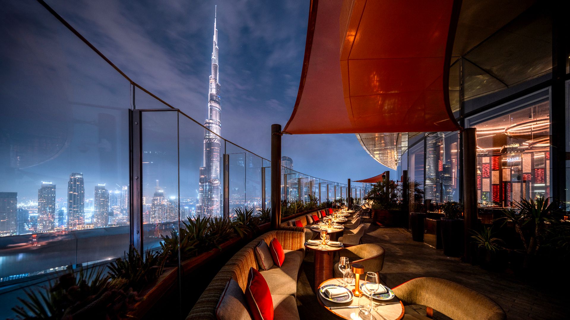 Restauracja CÉ LA VI w Dubaju