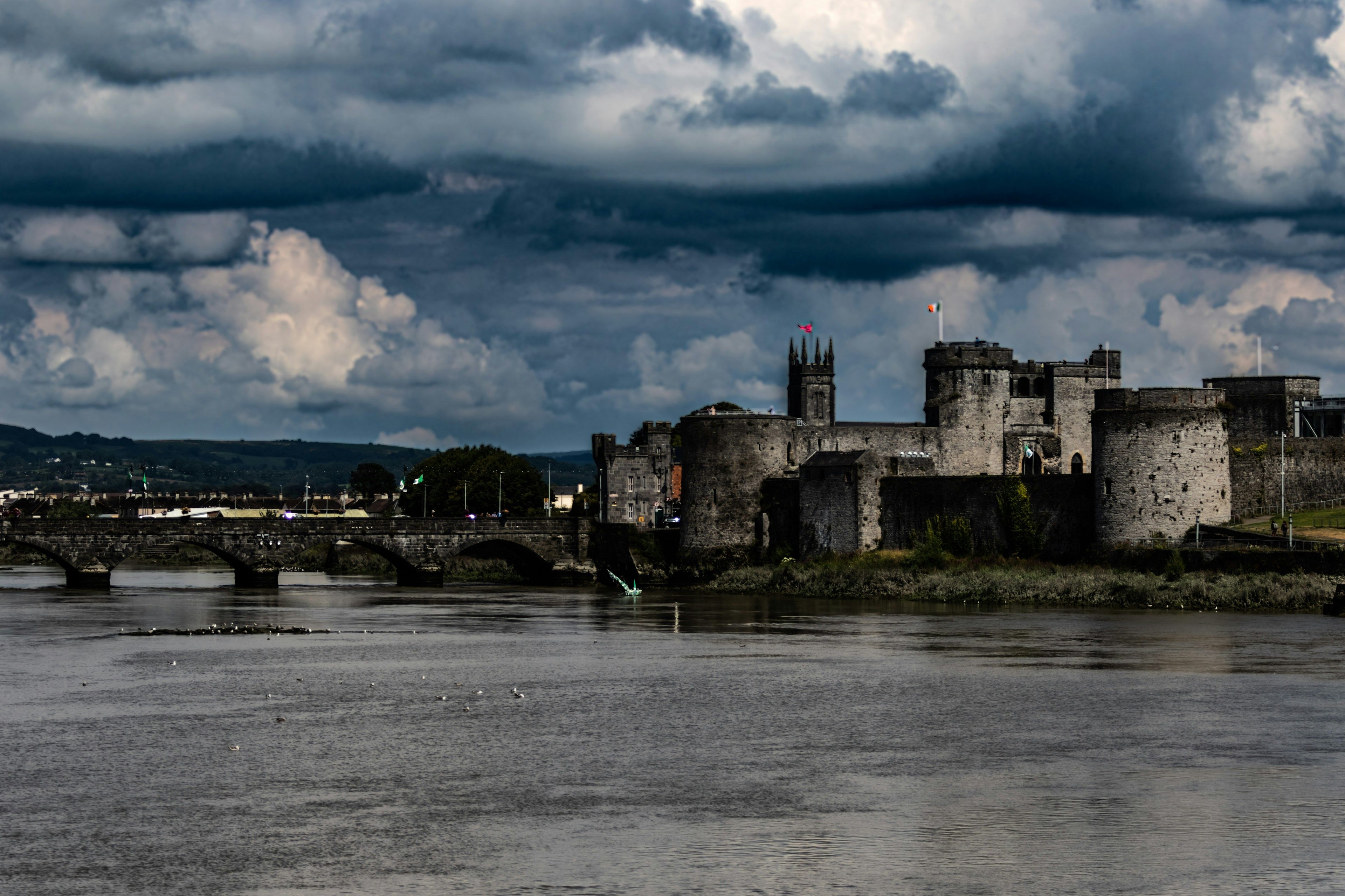 The city of Limerick in Ireland