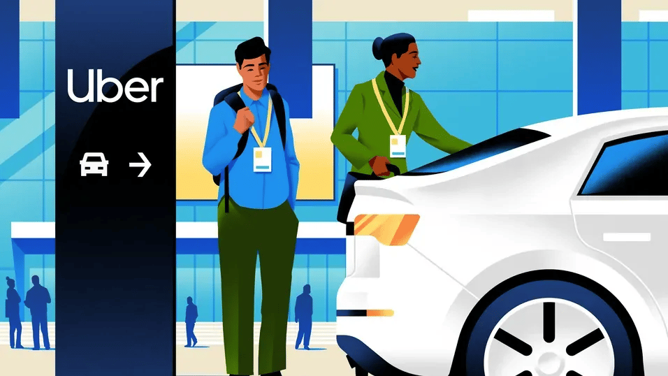 Uber przejazdy lotniskowe