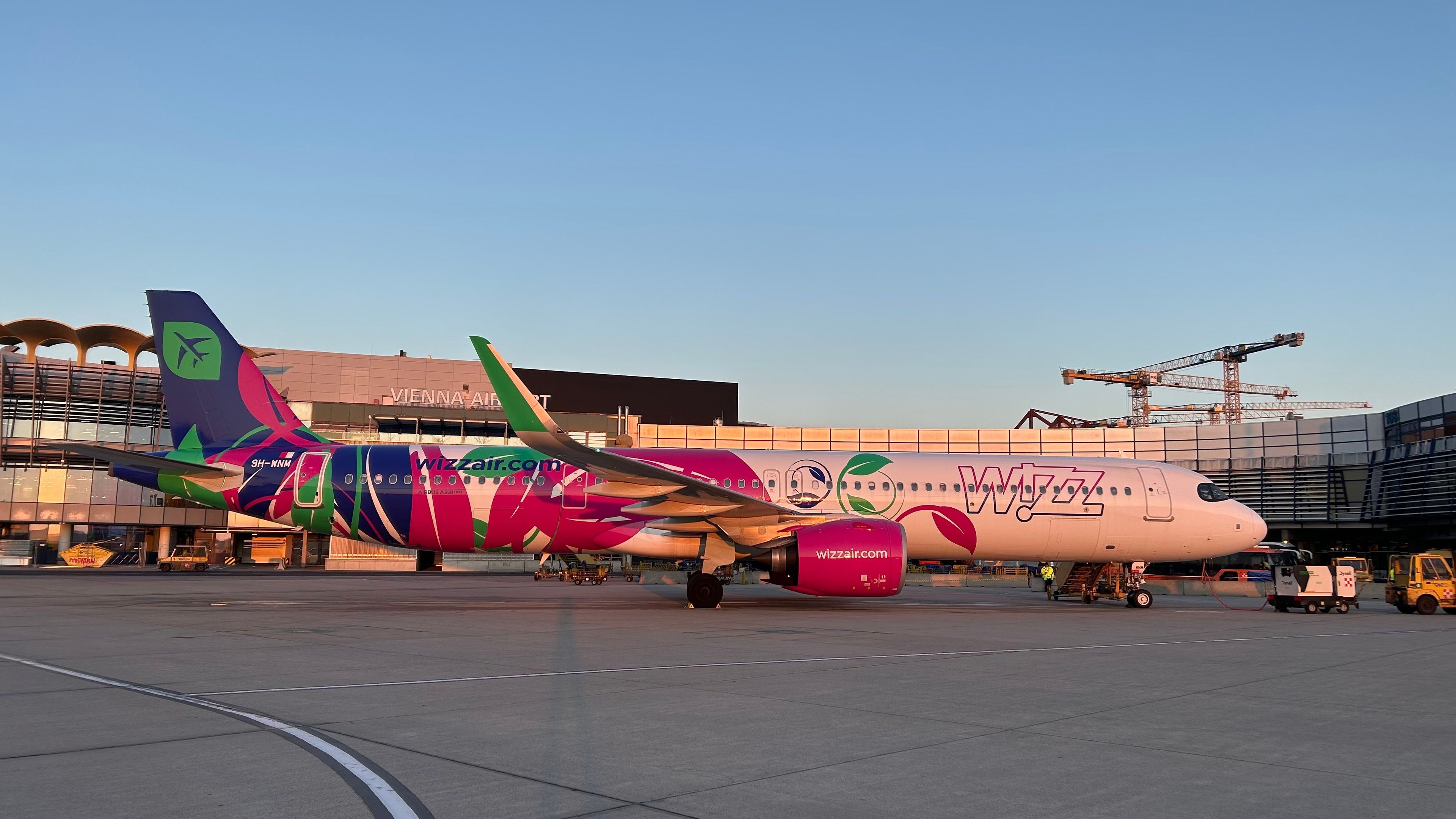 Wizz Air pe Aeroportul din Viena