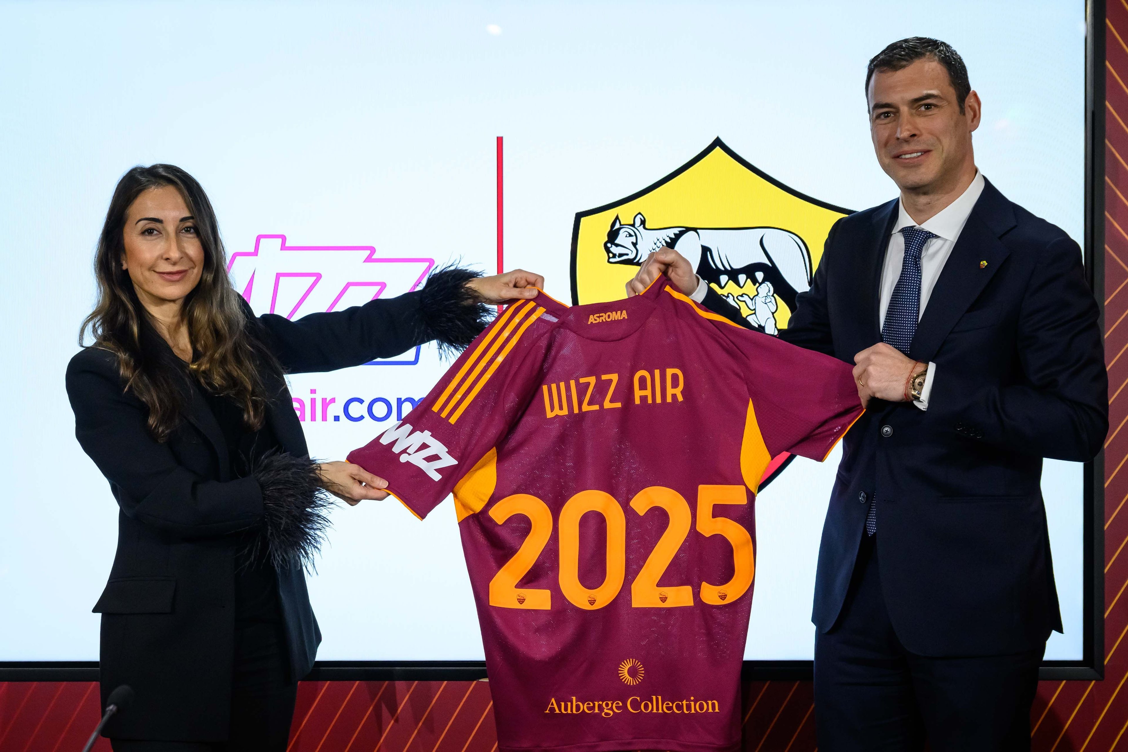 Partnerstwo Wizz Air i AS Roma