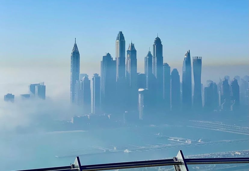Viewing points of Dubai