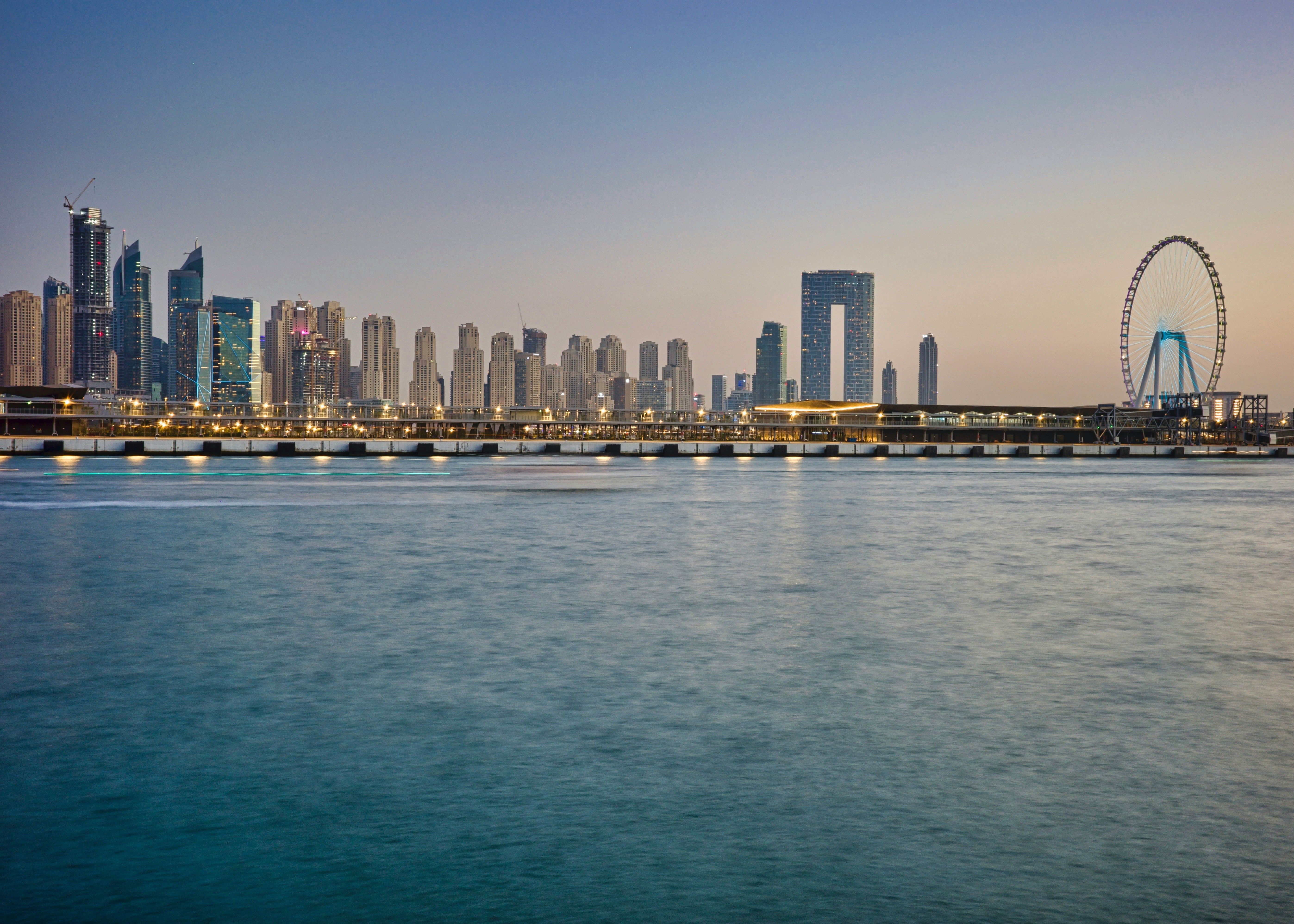Dubaj panorama