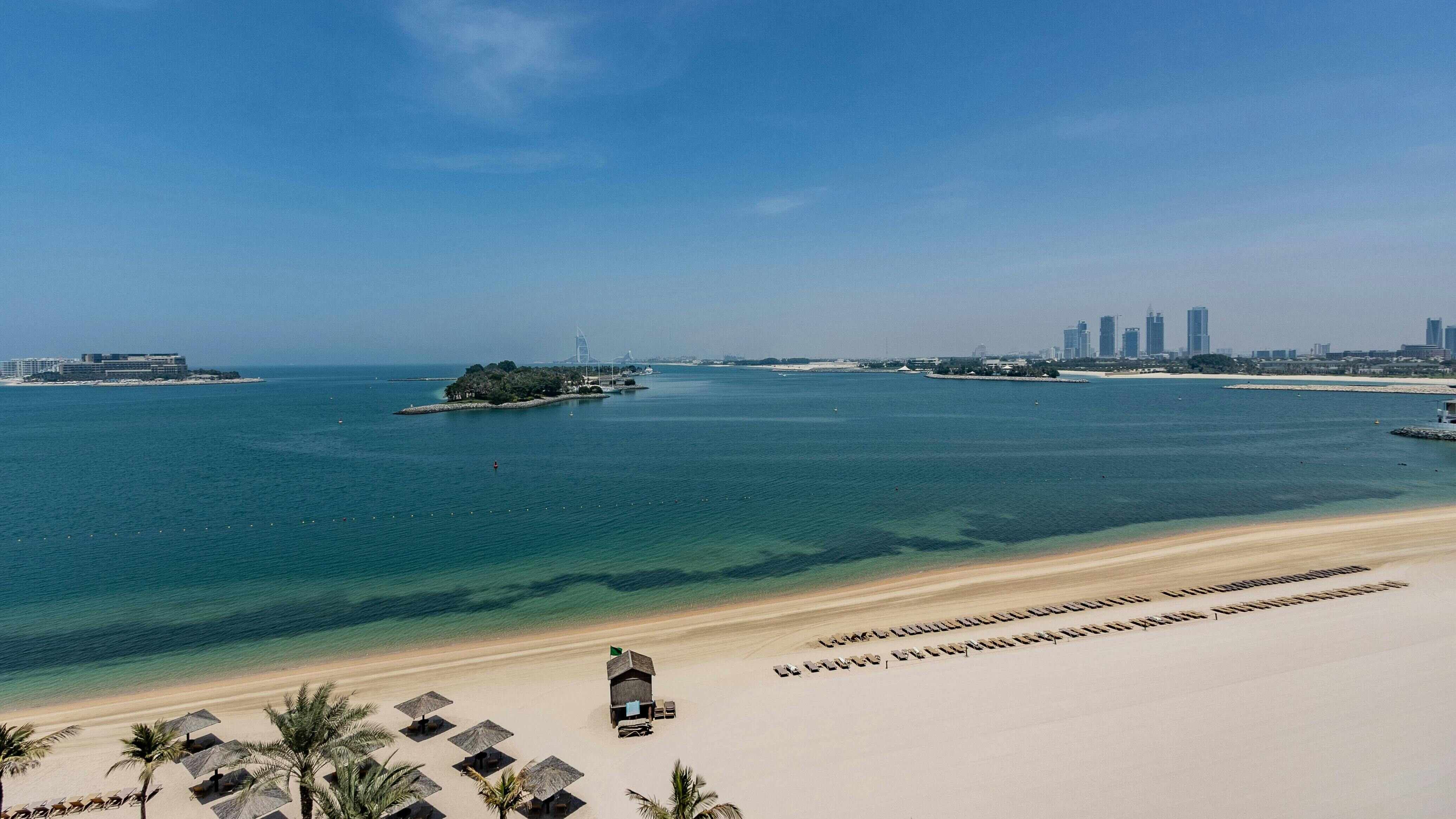 Una dintre plajele din Dubai.