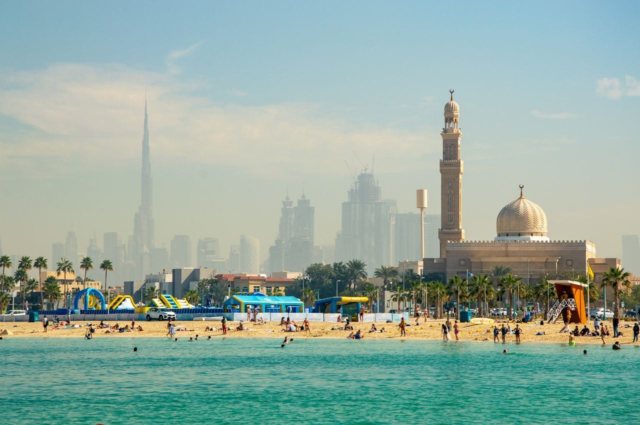 A holiday in Dubai.