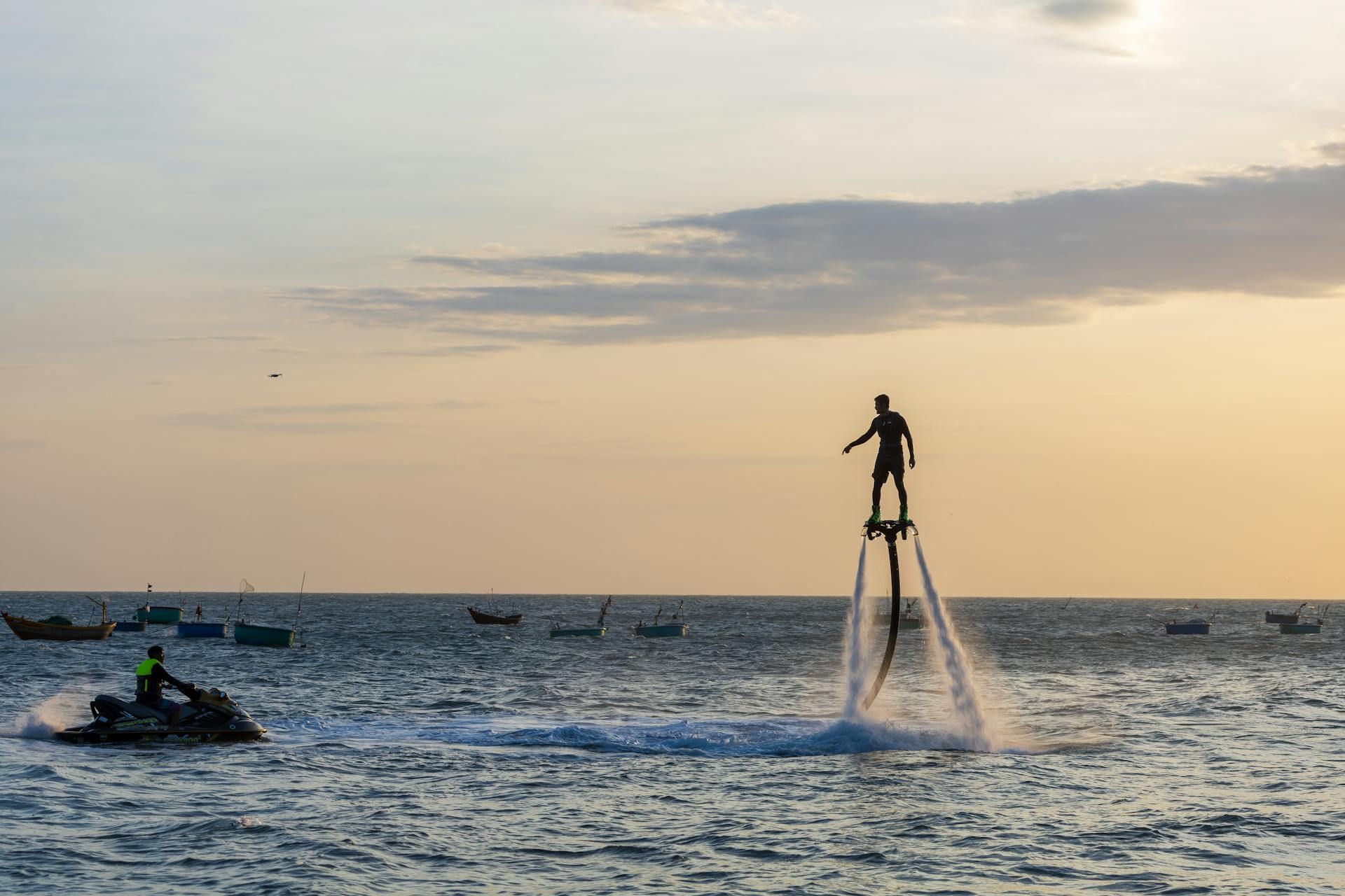 Flyboard in Dubai.