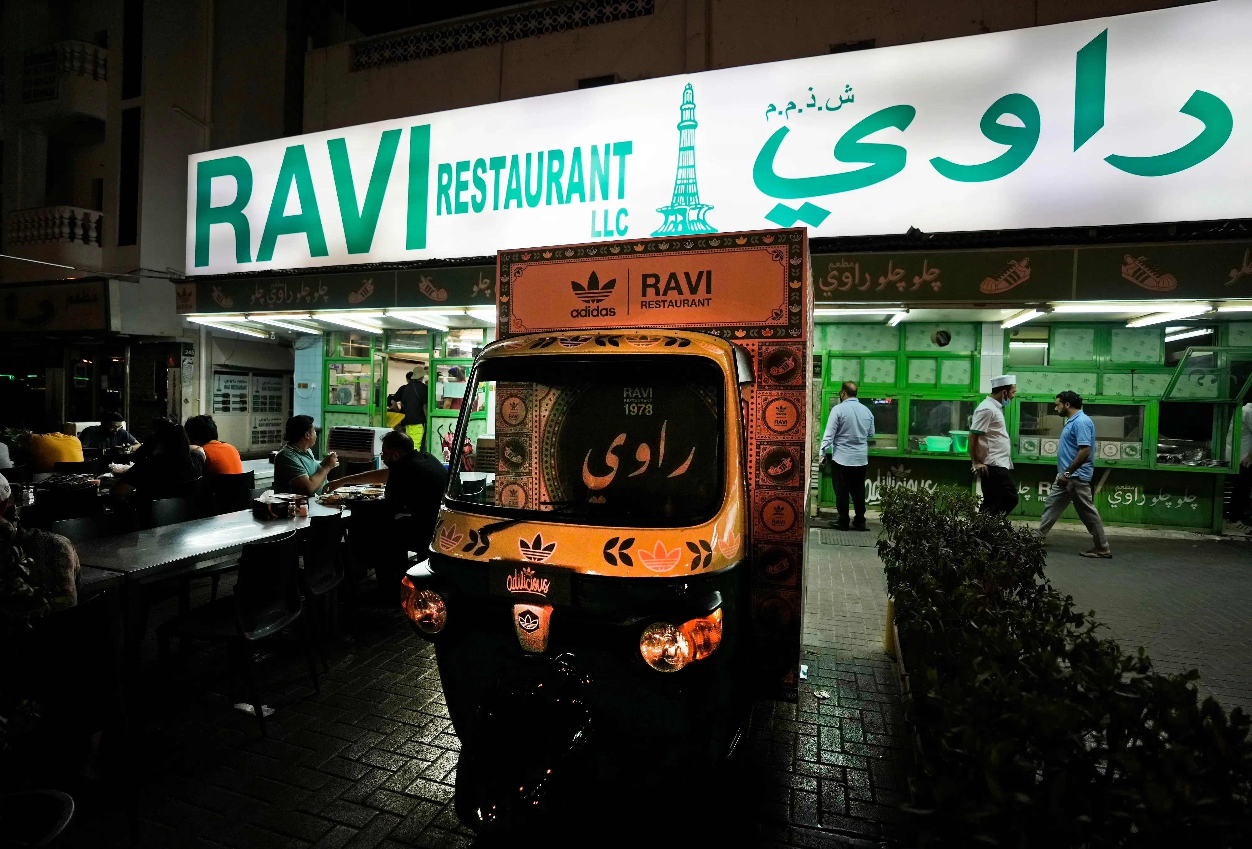Street food in Dubai