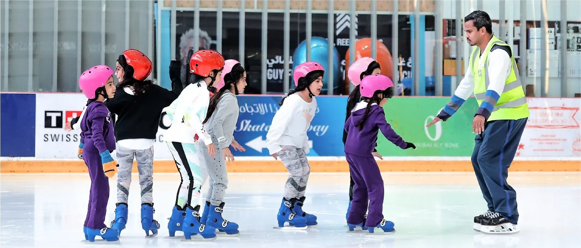 ice skating in Dubai