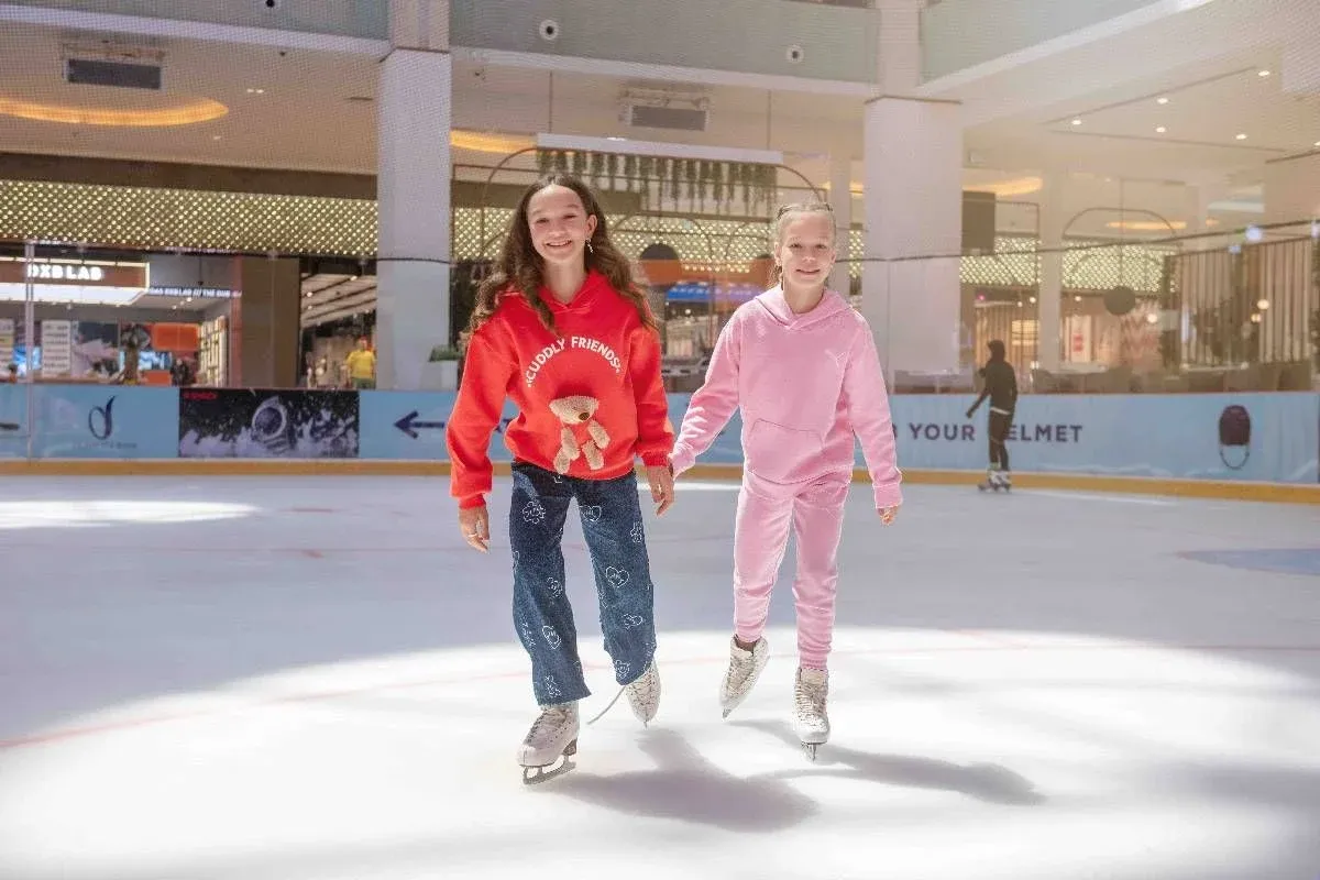 ice skating in Dubai